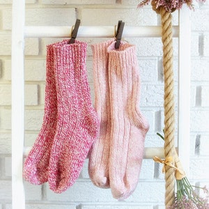Merino Wool Socks Women's and Men's Perfect for Spring Hiking, Trekking Great Gift Idea