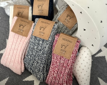 Kids on sale wool socks