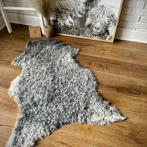 Follkee Beautiful  Gotland Sheepskins rug | Natural Humanely Sourced |Sheepskin Throw|Pad Area Rug