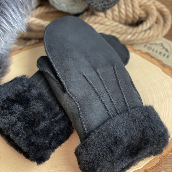 Mens Wool Mittens Etsy