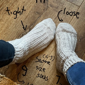 Follkee Alpaca Wool Socks Women's and Men's Perfect for Spring Hiking, Trekking Great Gift Idea image 10