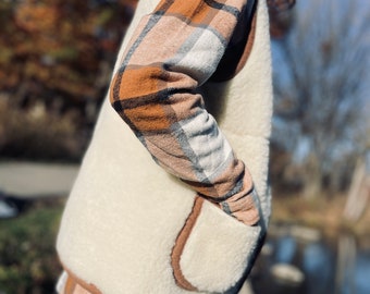 Merino Wool Vest Trendy Gilet Sustainable Wool Product Natural wool