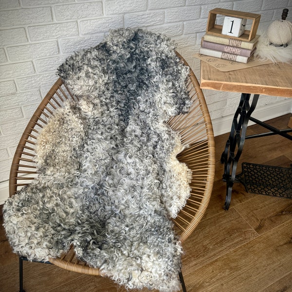 Follkee Beautiful  Gotland Sheepskins rug | Natural Humanely Sourced |Sheepskin Throw|Pad Area Rug