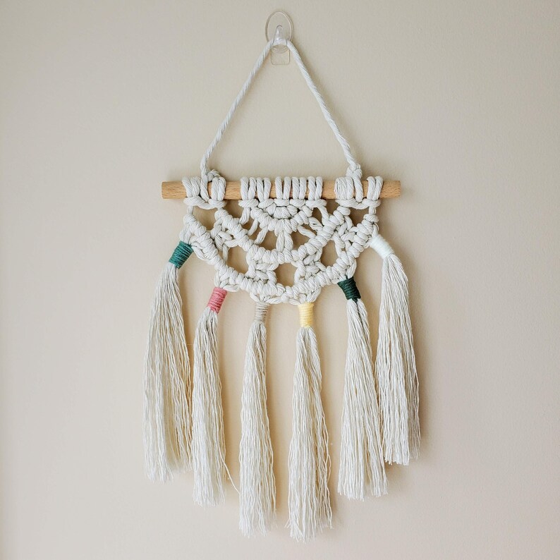 Macrame Pattern PDF Easy Macrame Nursery Decor Macrame Etsy