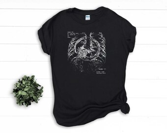 Chestburster T Shirt Etsy