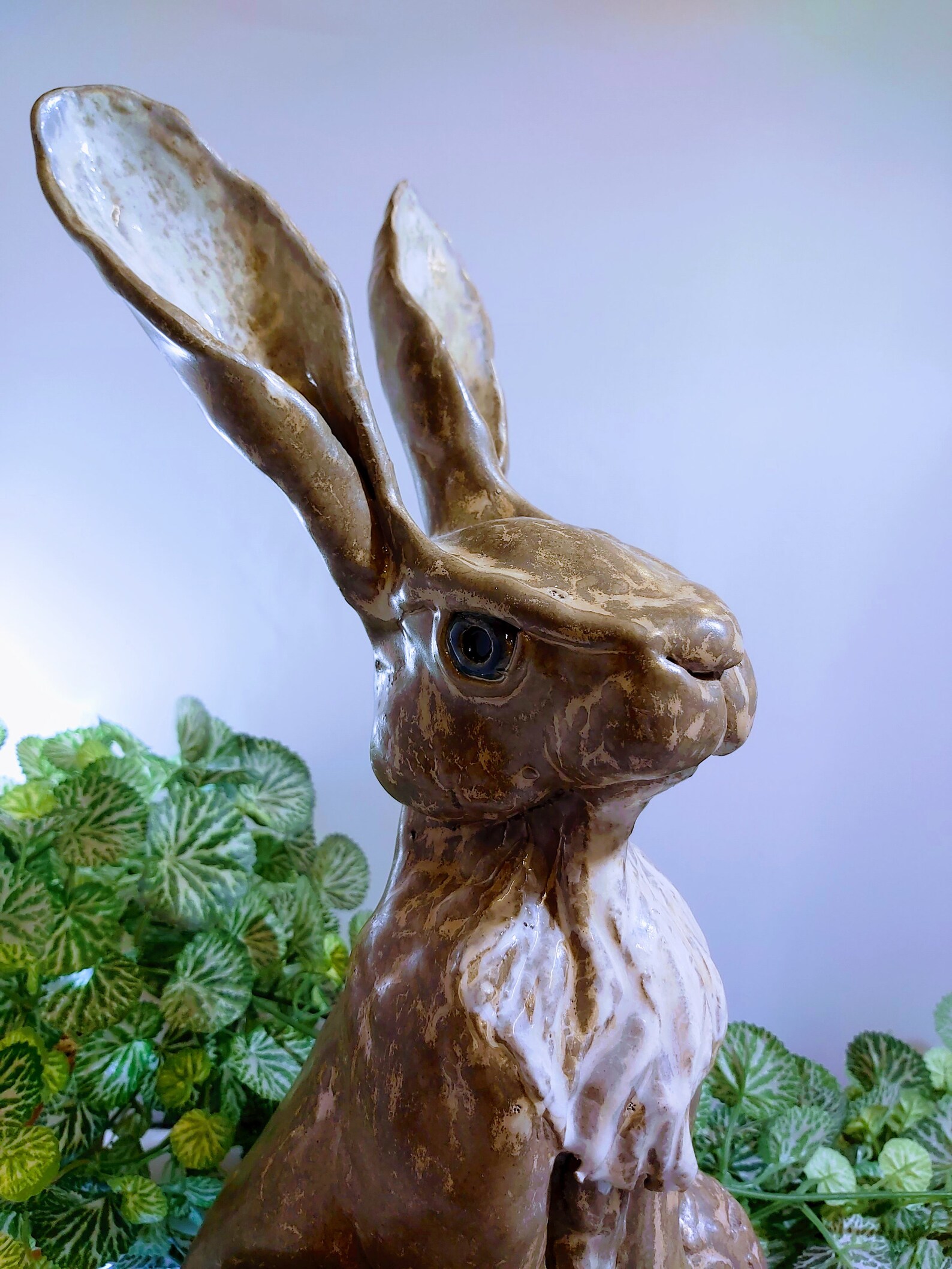 Unique Handcrafted Hare Ceramic Pottery Piece by UK Artist Etsy