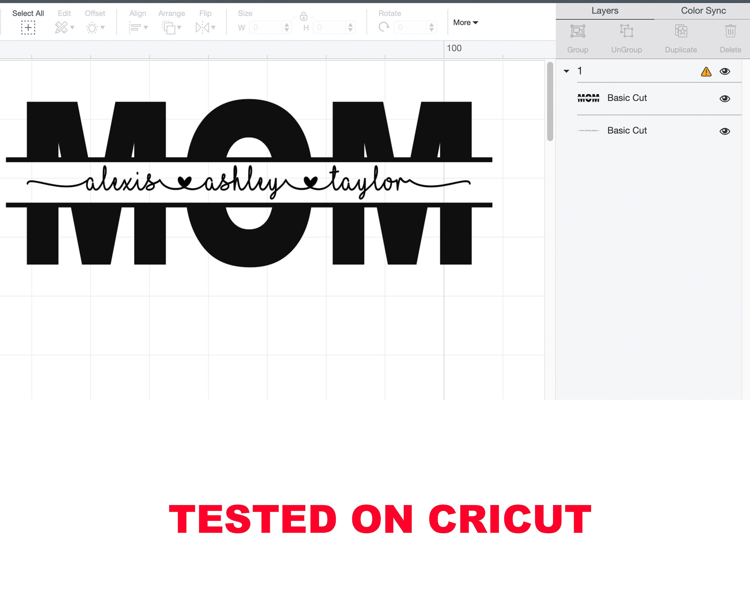 Free Free Mom Svg With Names 805 SVG PNG EPS DXF File