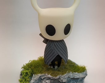 Hollow Knight Figur mit Diorama