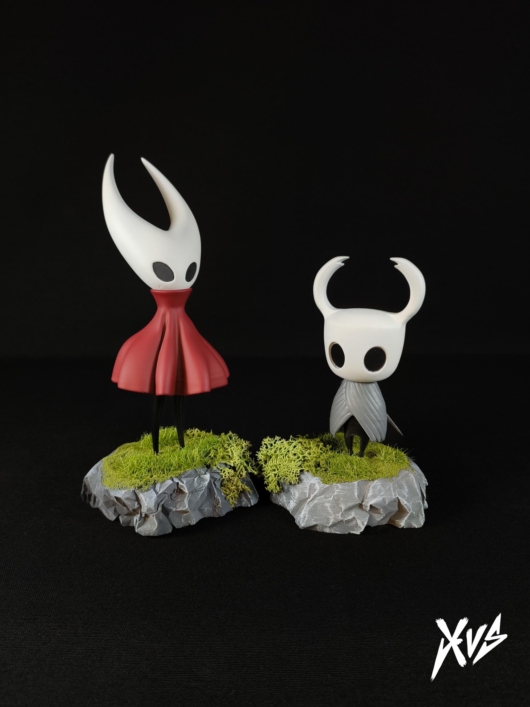 Figurine Hollow Knight - Statue PVC 16,5 Cm Chevalier Q Version Pour Collection Et Décoration
