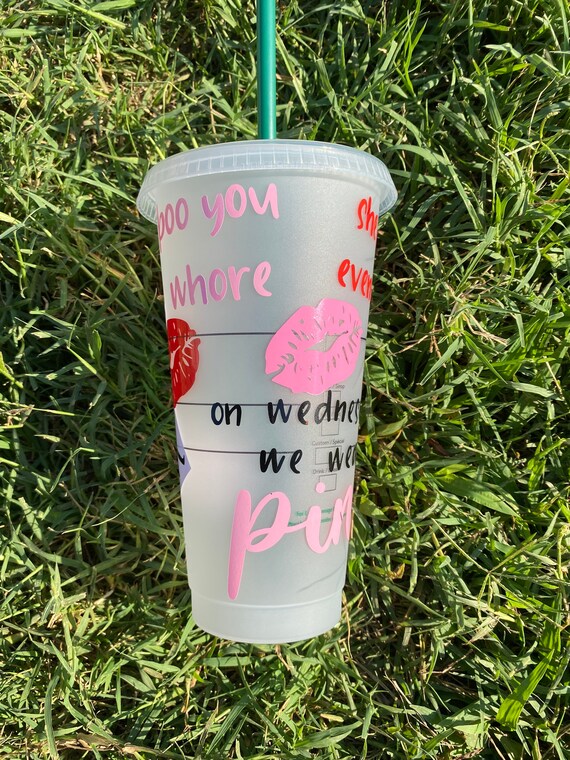 Burn Book Starbucks Cold Cup - Etsy