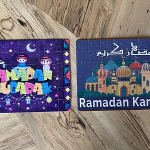 Ramadan Puzzles for Kids / Muslim Kids Gifts / Ramadan Gifts / Ramadan ...