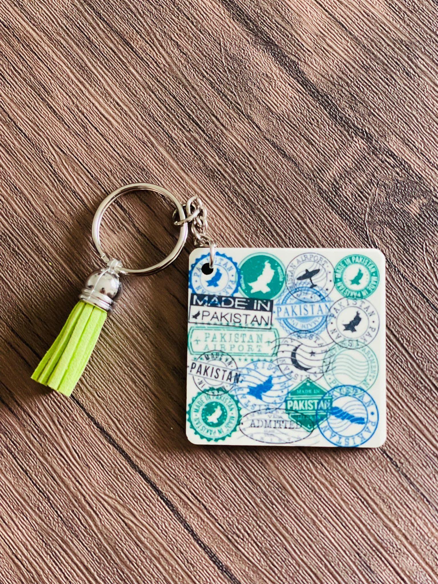 Pakistan Keychains Etsy
