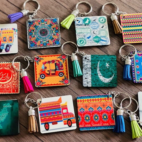 Pakistan Keychains Etsy