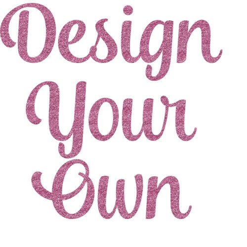Custom Iron On Design Your Own Iron On DIY Create Your Own Etsy