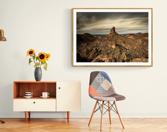 Amazing Landscape Photography Print - Weaver's Needle Superstitions Mountains Arizona - Fine Art Photograph - Beautiful and Unique Gift Idea