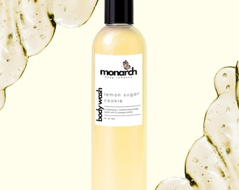 Body Wash – Lemon Sugar Cookie | Gentle Hydrating Body Wash | Handmade Luxury Shower Gel for Soft, Glowing Skin | Spa-Like Routine