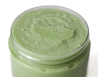 Soothing Eucalyptus Emulsified Sugar Scrub - Handmade Cane Sugar Body Scrub