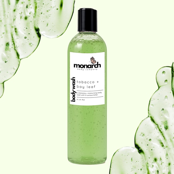 Body Wash – Tobacco + Bayleaf | Gentle Hydrating Body Wash | Handmade  Luxury Shower Gel for Soft, Glowing Skin | Spa-like Routine
