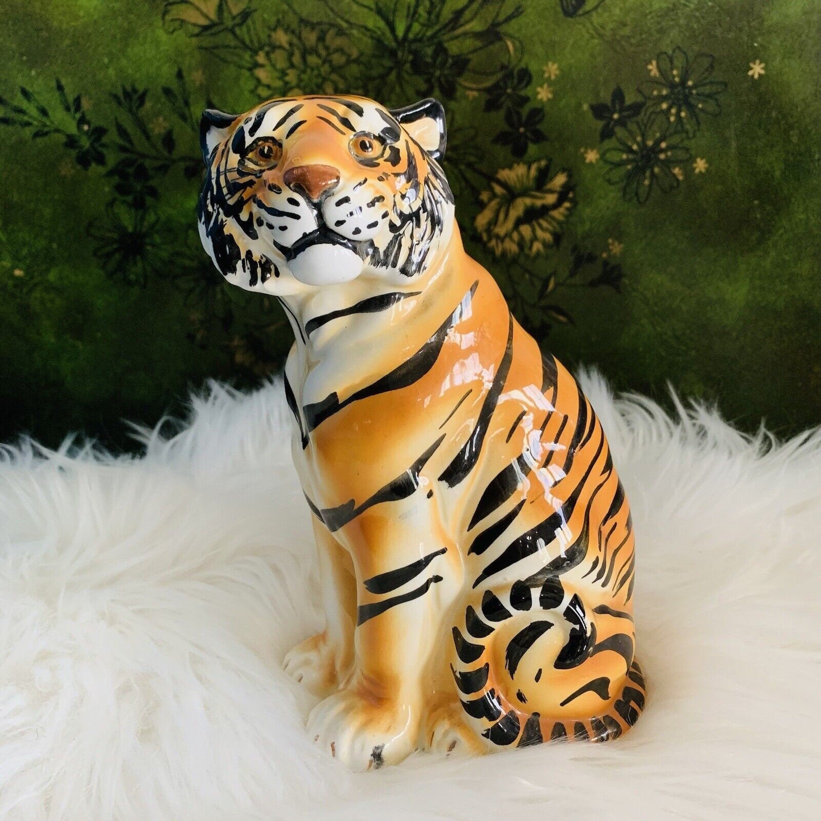 Vtg Italian Ceramic Tiger Sitting Made in Italy Pottery - Etsy Vtg Italian Ceramic Tiger Sitting Made in Italy Pottery - Etsy