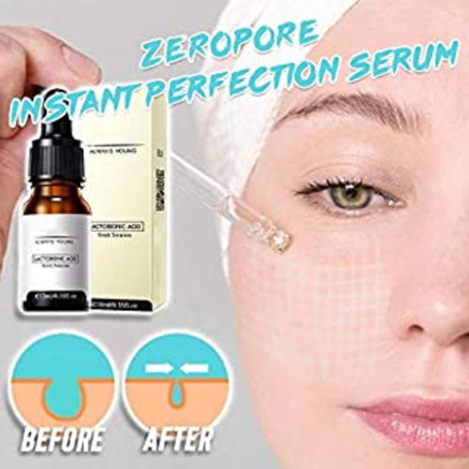 Face Serum Minimize Pores Zero Pore Instant Perfection Serum Etsy