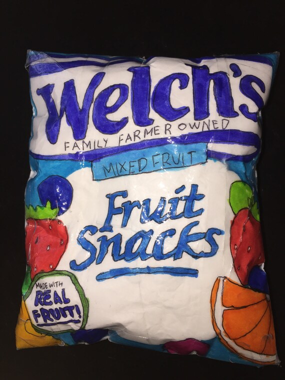 Welchs fruit snack paper squishy | Etsy