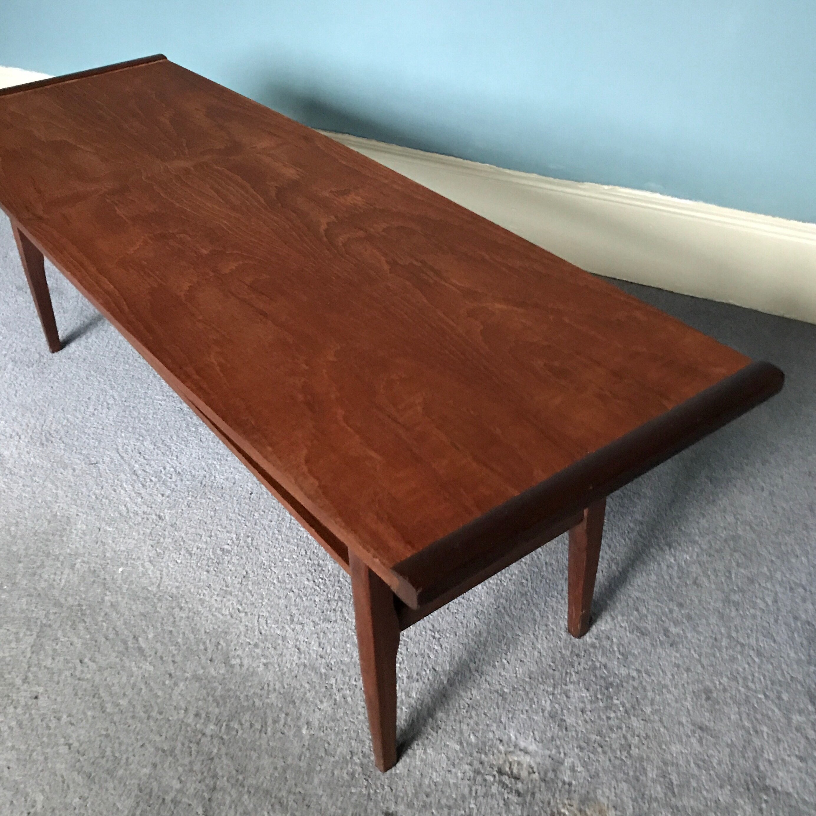 Myer Mid Century Teak Coffee Table Etsy