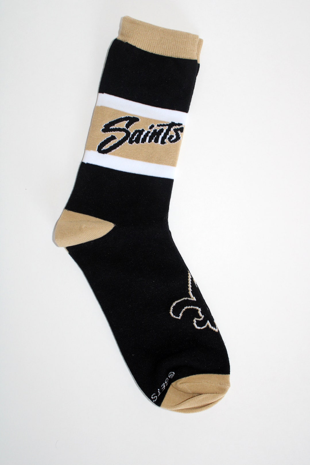 New Orleans Saints Football Novelty Socks NOLA Who Dat Derek Carr
