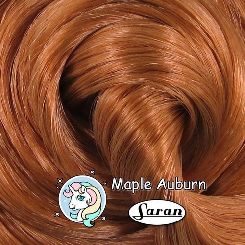 Saran Doll Hair Maple Auburn Brown Rerooting Custom - Etsy Hong Kong Saran Doll Hair Maple Auburn Brown Rerooting Custom - Etsy Hong Kong