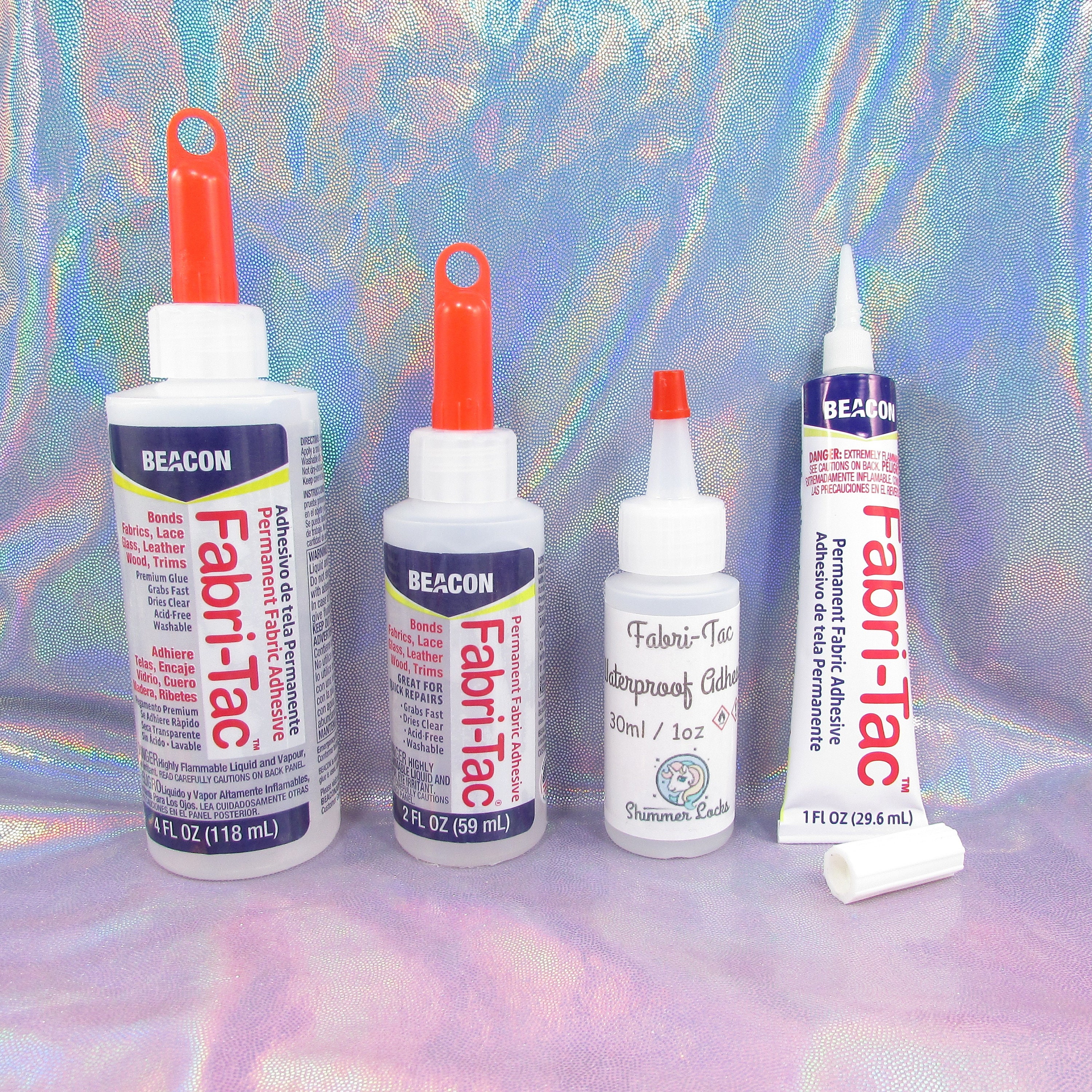 Fabri-tac Glue for Sealing Rerooted Doll Hair, Integrity, My Little