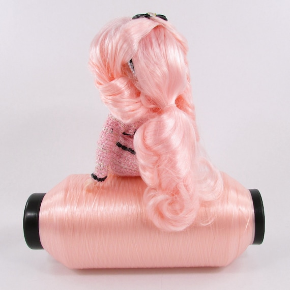 Bella Light Pink Nylon Doll Hair for Rerooting Dolls, 38-inch - Etsy