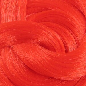 Red Hot Nylon Doll Hair for Rerooting Custom Fashion Dolls, 38-Inch