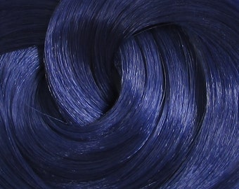 Nylon Doll Hair - Nevermore Dark Blue for Rerooting Custom Fashion Dolls, Doll Rehair, Reroot Tool Rehairing