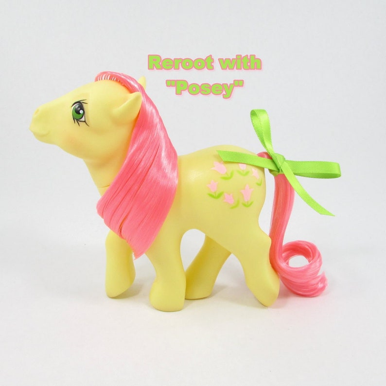 A bright pink high quality nylon doll hair for rerooting dolls, monster high reroots, standard 11.5 inch fashion dolls, custom rehairing and restoring all doll and toy types. My Little Pony reroot not included.