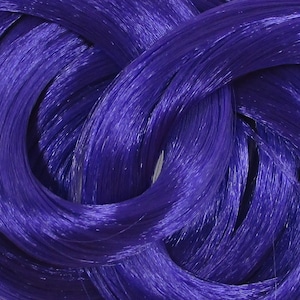 Enchantress Purple Nylon Doll Hair for Rerooting Custom Fashion Dolls, 38-Inch