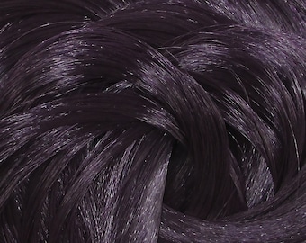 Nylon Doll Hair - Dark Embrace Deep Purple for Rerooting Custom Fashion Dolls, Doll Rehair, Reroot Tool Rehairing