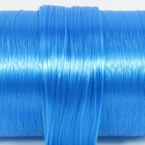 Rich, medium blue high quality nylon doll hair for rerooting dolls, monster high reroots, standard 11.5 inch fashion dolls, custom rehairing and restoring all doll and toy types.