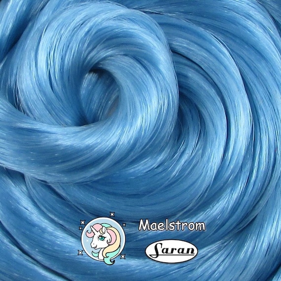 BLUEBLOOD Saran doll hair for rerooting 25g, Hobbies & Toys