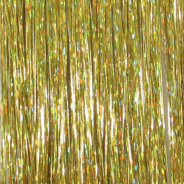 Holo Gold - Tinsel Hair Highlights Match for  Cleo de Nile Restoration, Customs, Reroots, Rerooting, & Dolls