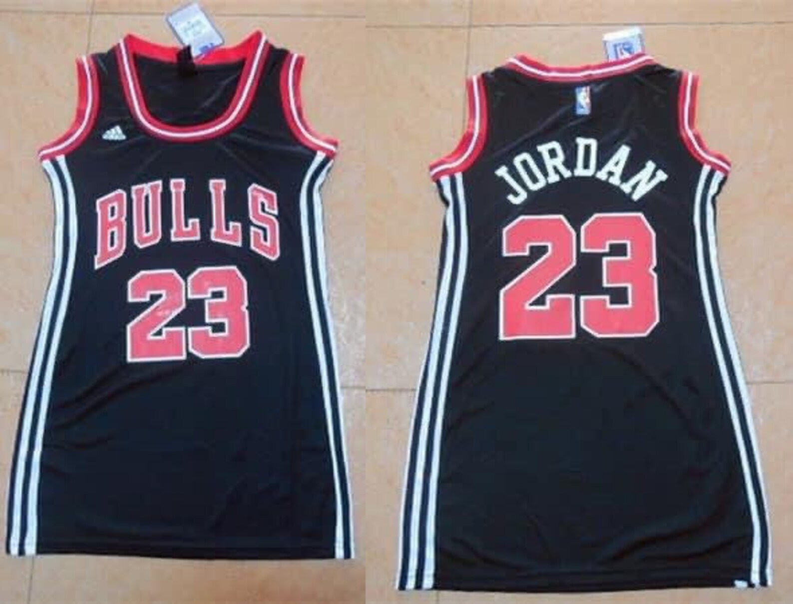 NBA Chicago Bulls Jersey Dress Etsy