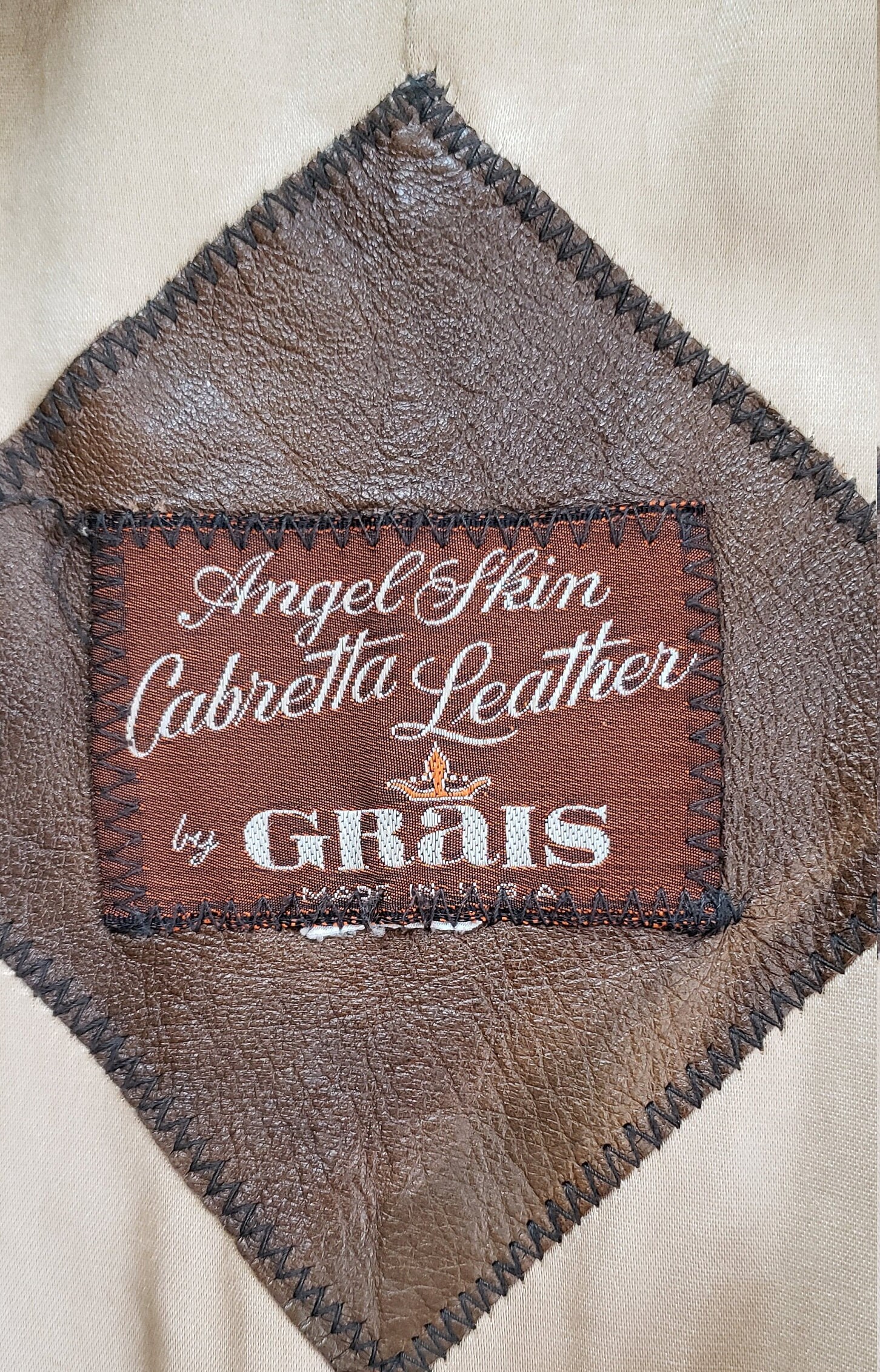 RARE Vintage 1970's 70's Angel Skin Cabretta Leather - Etsy