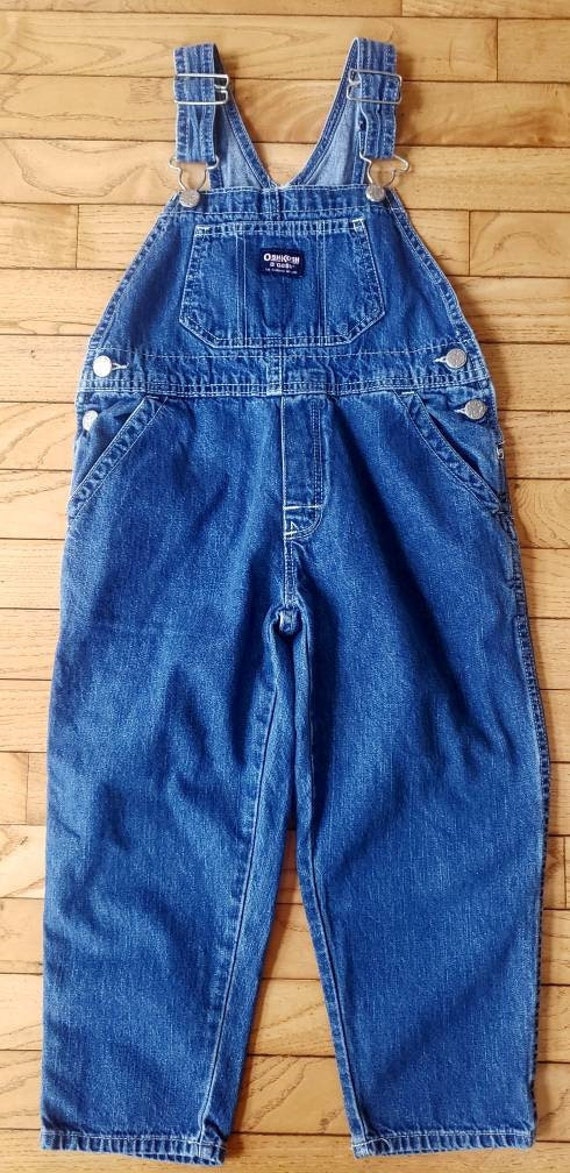 RARE Size 5_Vintage Girl Jean Denim Oshkosh B'Gos… - image 1