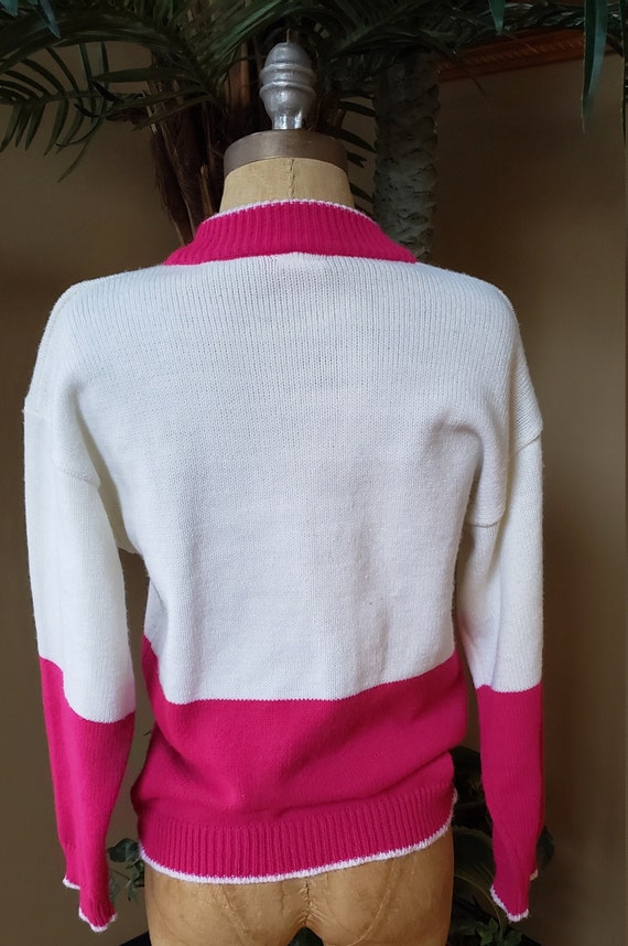 Vintage 80's 90's Acrylic 3D Sweater__SISTER SIST… - image 6