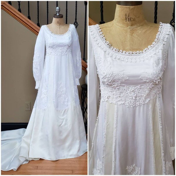 Peasant Wedding Dress Etsy