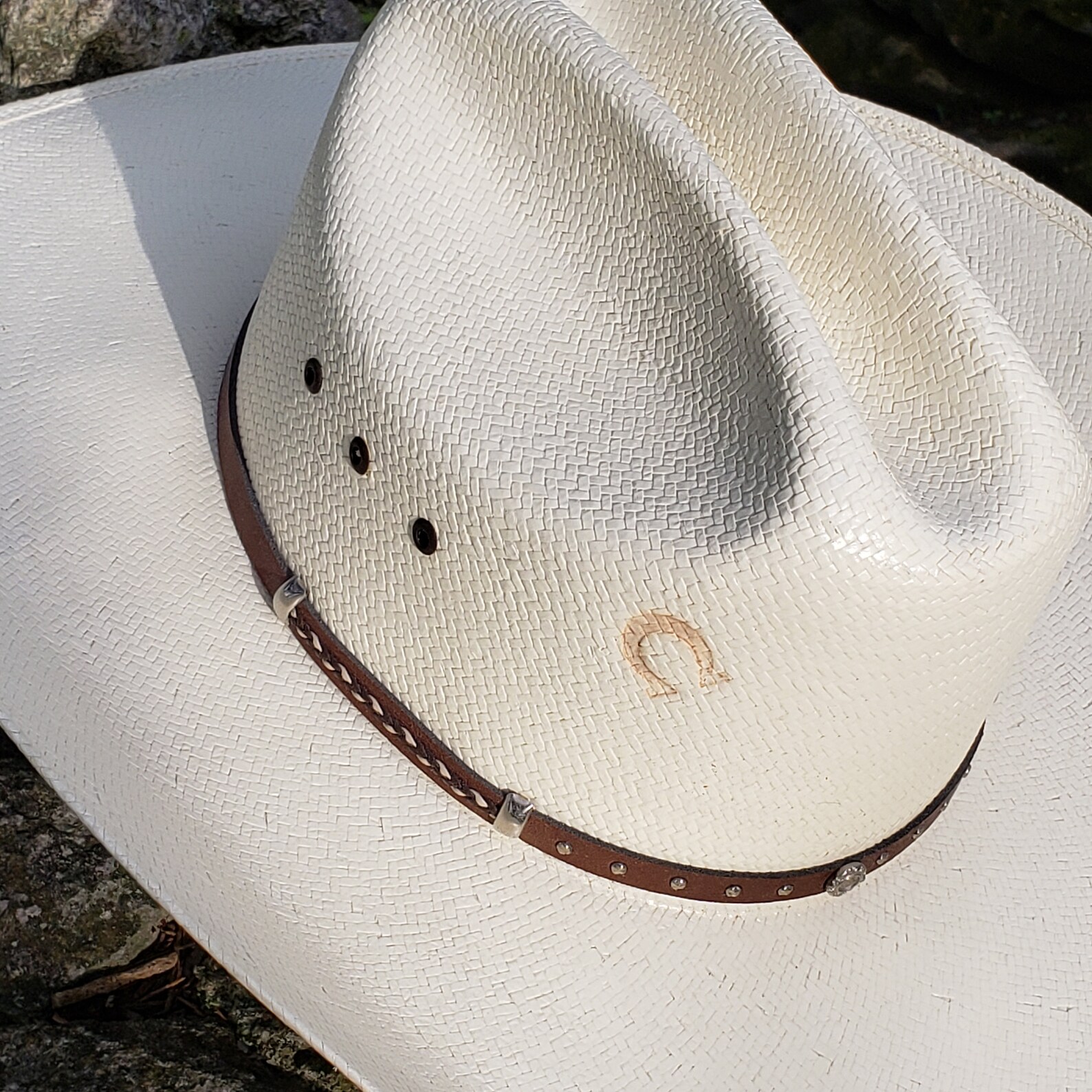 Rare Vintage CHARLIE 1 HORSE CO Cowboy Western Hat _hard Straw - Etsy