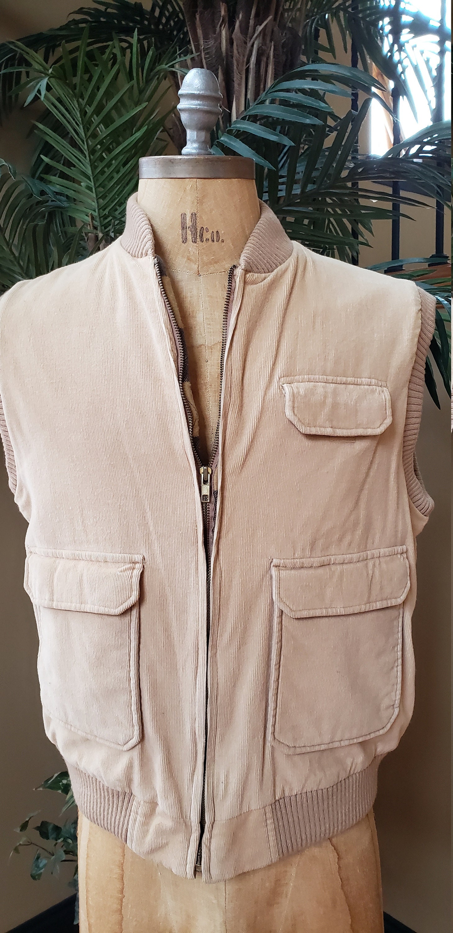 St Johns Bay Corduroy Vest - Etsy