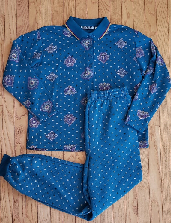 RARE Vintage GITANO Comfy Quilted Sweats Set_Swea… - image 2