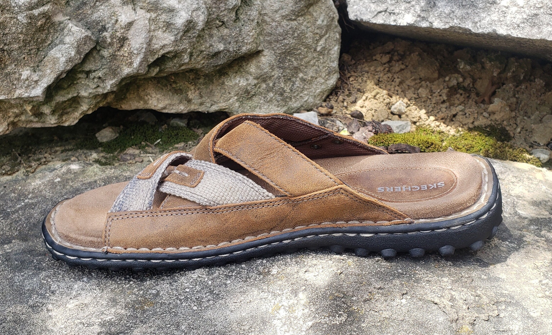 Skechers Throwback Sandals Men\'s Size 9 Preowned Rare Vintage Men main image 3