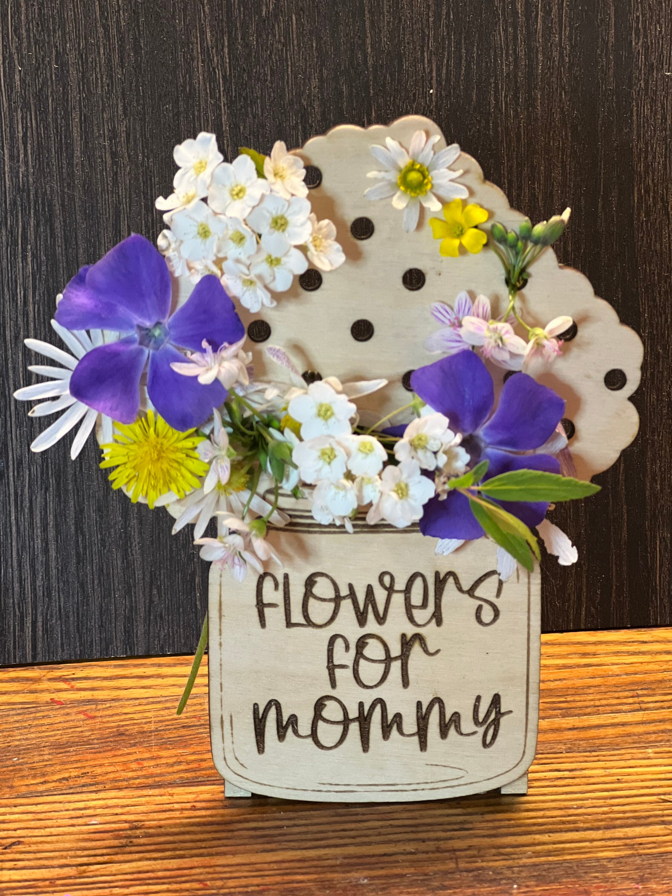 Personalized Flowers for Mommy Stand handpicked for Mommy Etsy