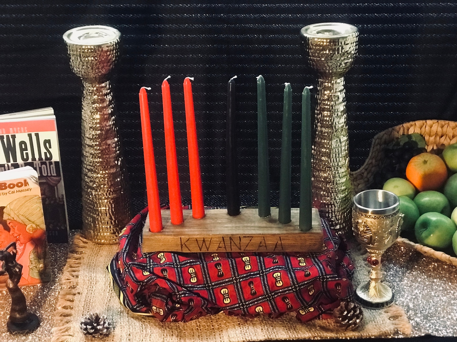 Kinara Kwanzaa Candle Holder Etsy