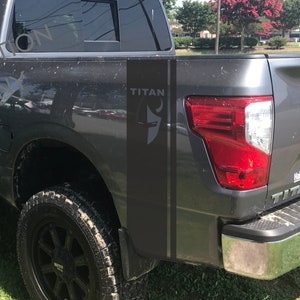 Truck Rear Bed Stripes Viking Titan Sticker, Racing Decal, Vinyl Graphics - Rally